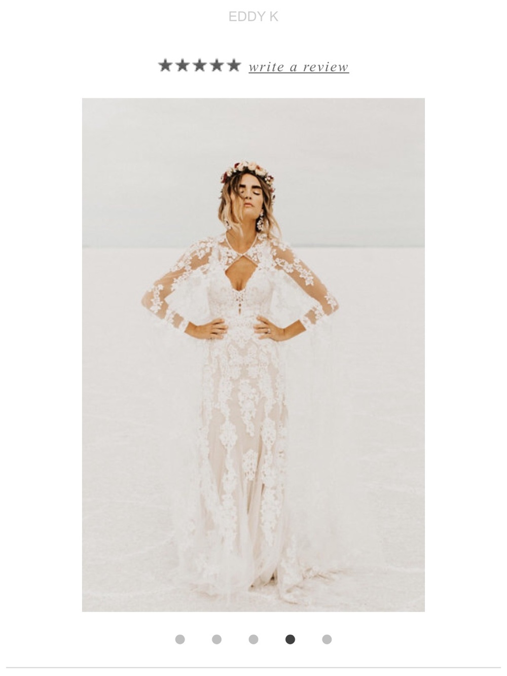 BHLDN Monarch Wedding Gown size 10 altered to 5’2 height